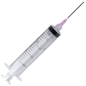 Seringi Luer Lock, 3 componente 20 ml