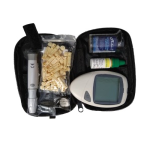 Set complet de monitorizare a glicemiei OKMeter MatchII - Img 2