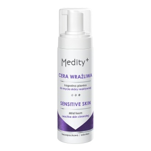 Spumă de curatare pentru pielea sensibilă 150 ml Medity+