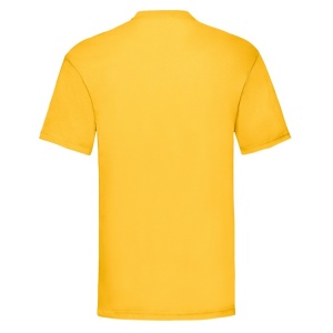 Tricou Bumbac Valueweight Fruit of the Loom - Galben 165gr - Img 2