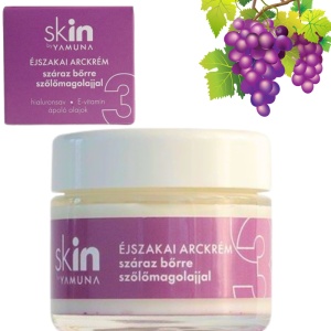 YAMUNA skIN – Crema de noapte cu Samburi de Struguri pentru ten uscat - Img 1