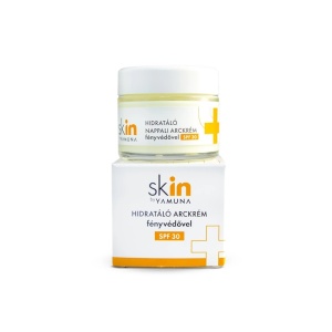 YAMUNA skIN – Crema de zi hidratanta cu Acid hyaluronic si aloe vera - protectie SPF 30 - Img 3