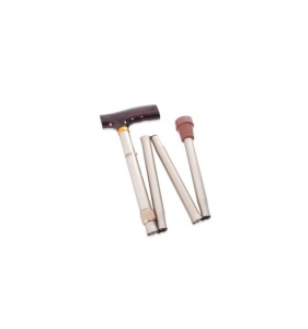 Baston pliabil din aluminiu maner in T, auriu - RP145 - Img 4