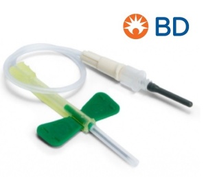 BD Set recoltare cu protectie si luer adaptor 21G