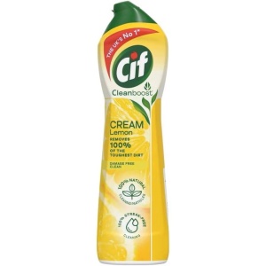 Cif CleanBoost Lemon anti-zgarieturi, 500 ml
