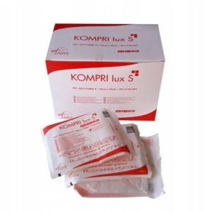 Comprese sterile tifon Kompri Lux S, 10 cm X 10 cm - 5 buc/plic - Img 2