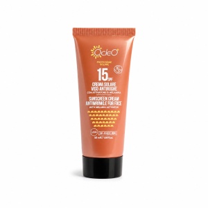 Crema solara pentru fata antirid SPF 15 cu activator de melanina