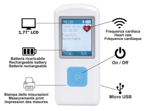 Ecg palm - Contec PM10 - Img 2
