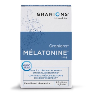 Melatonina 1mg, 60 capsule vegetale- Granions Franta - Img 1