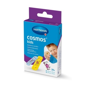 Plasturi rezistenti la apa si murdarie Cosmos Kids 20 buc/cutie