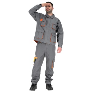 Bluza de Salopeta - Jacheta SIGMA - Gri Inchis - Img 3