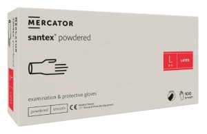 Manusi de examinare latex SANTEX - Img 4