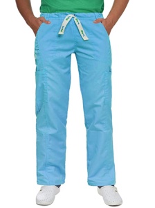  Pantalon medic Dante Bleu Turcoaz - Img 4
