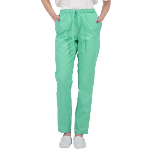 Pantaloni din tercot Alessi Verde