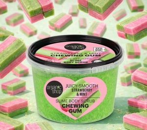 Scrub de corp Organic Shop cu capsuni si menta 250 ml - Img 3