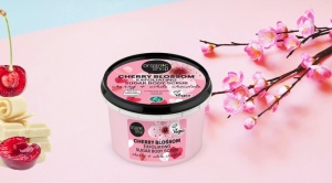 Scrub de corp Organic Shop cu ulei de cirese si unt de cacao 250 ml - Img 2