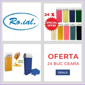 24 Buc LA ALEGERE - Rezerva ceara epilat de unica folosinta ROIAL - Img 2