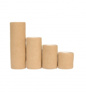 Bandaj elastic autoadeziv Minut, bej
