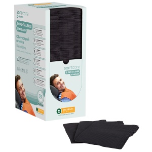 Bavete Stomatologice in cutie tip Dispenser - 125 buc, NEGRE