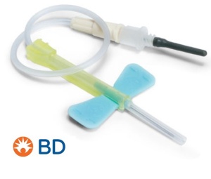 BD Set recoltare cu protectie si luer adaptor 23G