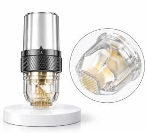 Cartus cu 25 ace aurite - compatibil cu dispozitivele Dr. Pen Q1S si Bio Pen Q2