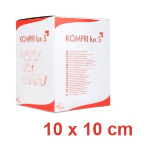 Comprese sterile tifon Kompri Lux S, 10cmX10cm - 5 buc/plic Calitate Superioara - Img 2