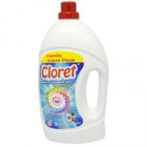 Detergent rufe 2in1 White Power Gel, 3 L