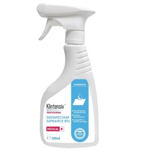 Dezinfectant suprafete gata de utilizare, 500 ml KLINTENSIV