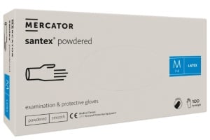 Manusi de examinare latex SANTEX - Img 5