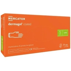 Manusi examinare Latex, nepudrate, Dermagel - Img 3