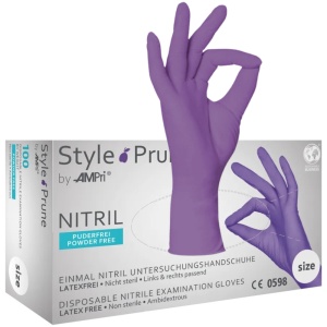 Manusi nitril Mov Style Prune