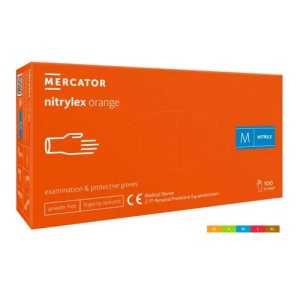 Manusi Nitril Nitrylex Orange - Img 2