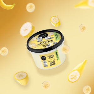 Masca de par Organic Shop Banana & Jasmine 250 ml - Img 2