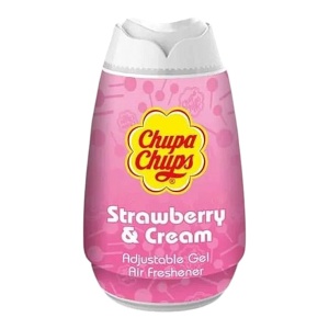 Odorizant Gel Chupa Chups Air Freshener, Strawberry & Cream, 221 g