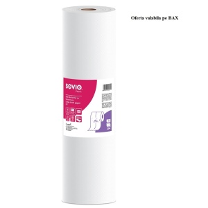 Oferta Role cearceaf hartie 50 cm x 50 m Sovio