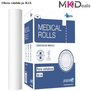 Oferta Role cearceaf hartie 50cmX50m