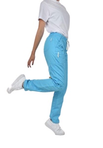  Pantalon medic Dante Bleu Turcoaz - Img 5