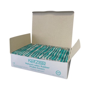 Prezervative HertzMed Sonda Ecograf Latex NELUBRIFIATE ambalate individual 144 buc - Img 3