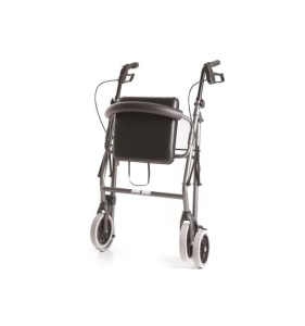 Rolator din aluminiu vopsit, cu 4 roti, sezut si cos - RP520 ATLANTE - Img 4