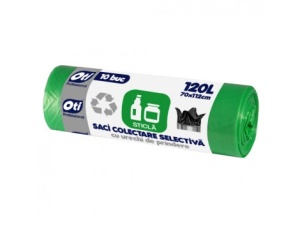 Saci colectare selectiva 120L, sticla, OTI Professional