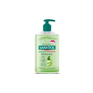 SANYTOL Sapun Lichid Antibacterian Hidratant – Aloe Vera si Ceai Verde, 250 ml