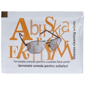Servetele umede pentru ochelari, ambalate individual, 30 bucati/pachet - Img 2