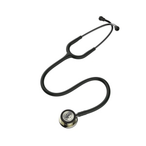 Stetoscop 3M™ Littmann® Classic III, Negru/fumuriu, capsula sampanie (Black/Smoke/Champagne)