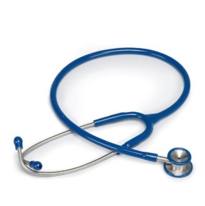 Stetoscop pediatric Moretti, capsulă dublă ALBASTRU DM540