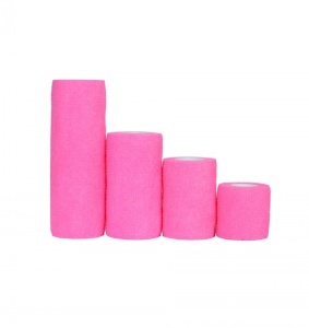 Bandaj elastic autoadeziv Minut, roz - Img 1