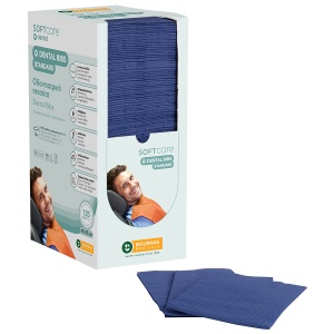Bavete Stomatologice in cutie tip Dispenser - 125 buc, BLEUMARIN