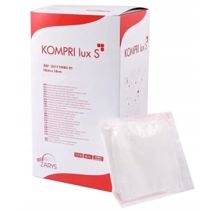 Comprese sterile tifon Kompri Lux S, 10 cm X 10 cm - 1 buc/plic