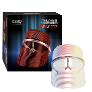 Masca LED faciala Stimulation Cell Prof , 3 Color Therapy