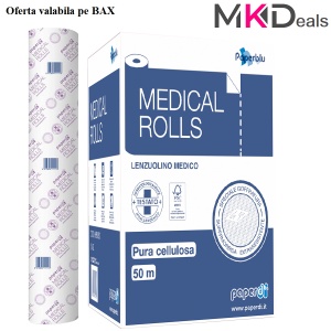 Oferta Role cearceaf hartie 60cmX50m