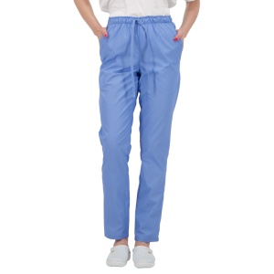 Pantaloni din tercot Alessi Bleu - Img 1